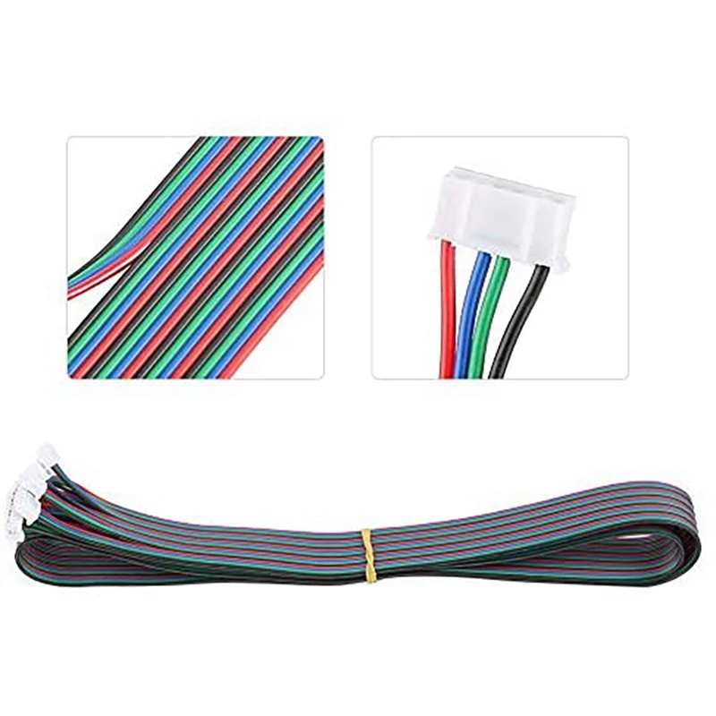 5 Pcs 3D Printer Cable For Nema16 / Nema17 Stepper Motor Dupont Cable/PH2.0-XH2.54 Female-Female Connector Cable