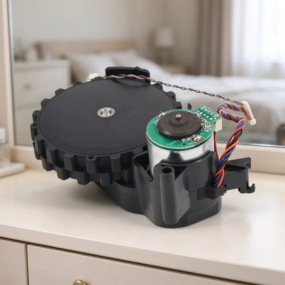 Replacement Wheel for DREAME D10 for Plus Gen 2 Robot Vacuum Cleaner Supports Smooth Transition Between Carpet and Hard Floors