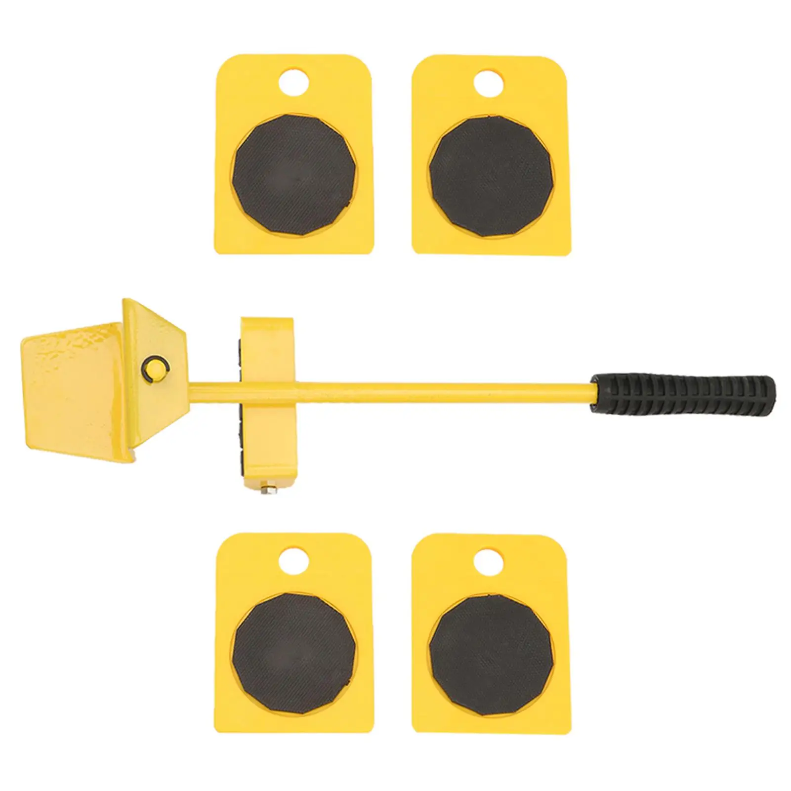 for heavy Duty Yellow Furniture Moving Tool Set - 150KG Capacity Lifter & Plate for Easy Transport of for heavy Objects