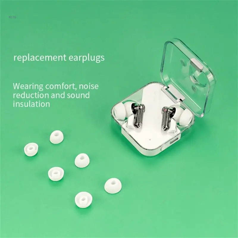 Silicone Earbuds Case for Nothing Ear (2) (1) Anti-lost Eartip Ear Pad Cover Dropship