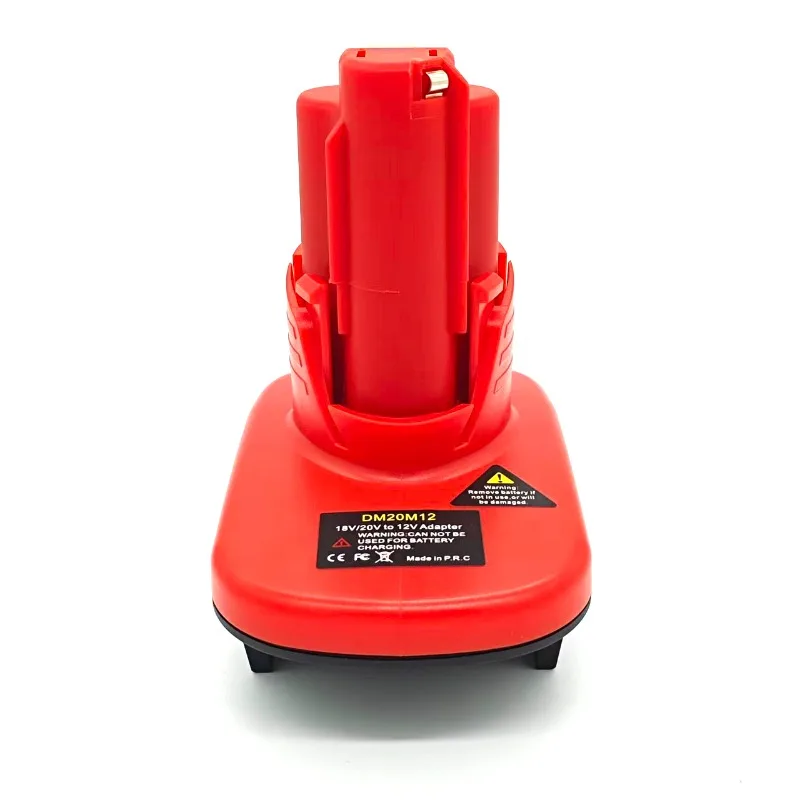 Adapter for Makita/Milwaukee/Bosch/Ryobi/Ridgid/AEG/Black&Decker 18V Battery Converting To for Milwaukee 12V Battery Power Tool