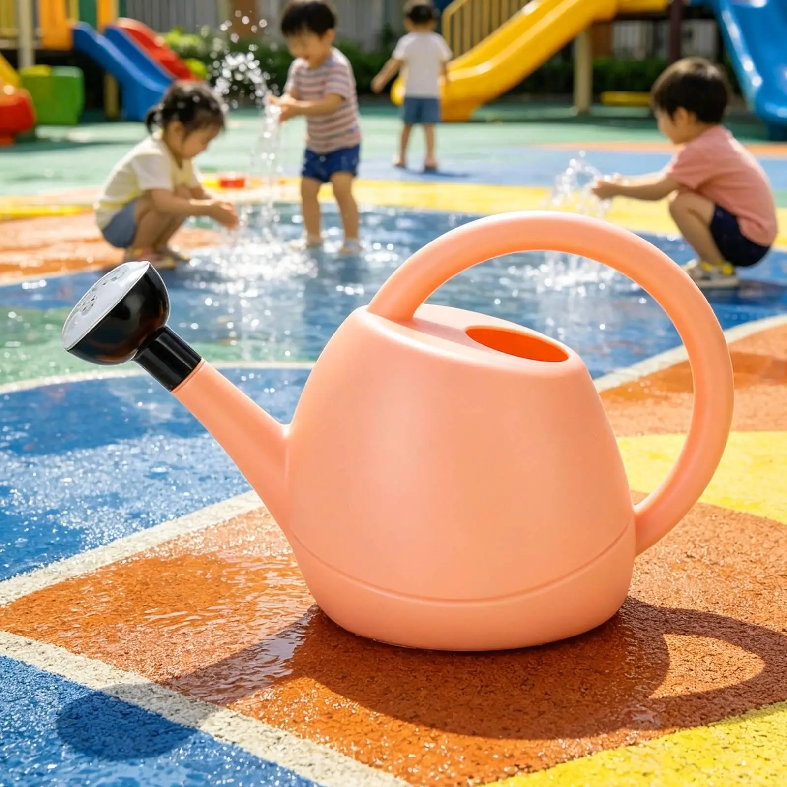 Watering Can for Kids Sprinkling 1.5L Watering Kettle Small Garden Watering Bucket for Bonsai Flower Bed Backyard Gardening Home