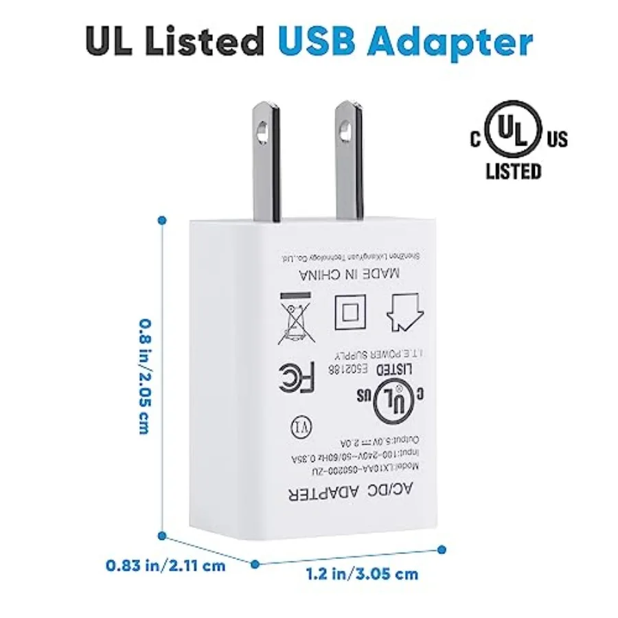Plug Under Cabinet Light Kit with Power Adapter, Dimmer, 2 pcs 12 Inch USB LED Light Bars. Dimmable Linkable for Kitchen Counte view 4