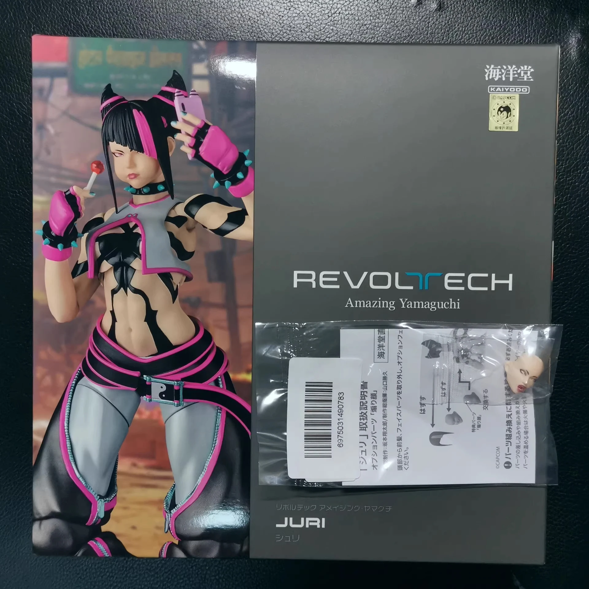 In Stock KAIYODO Ryu Han Juri Chun Li Movability Model Toys Revoltech AMAZING YAMAGUCHI Chun-Li SF6 view 5