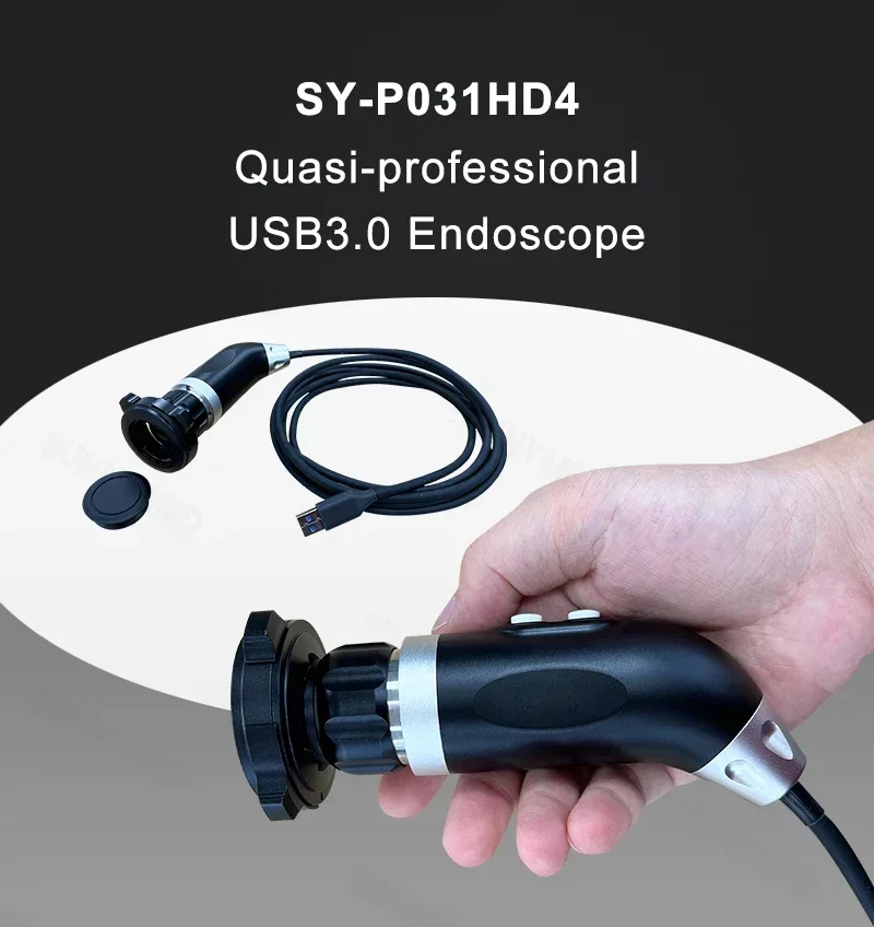 SY-P031HD4 Wholesale Handle 1080P Nose Throat Endoscope Scope USB Endoscopy Portable Nasal