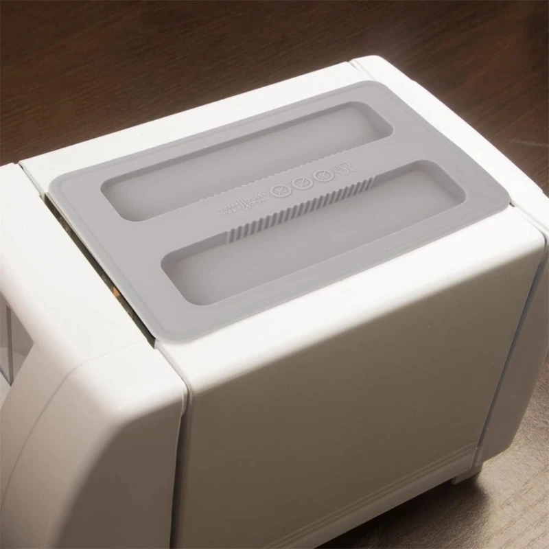 2 Pack Kitchen Bread Machine Cover Silicone Toaster Lid Toaster Machine Cover Bread Maker Cover Dust Cover for Sandwich Maker