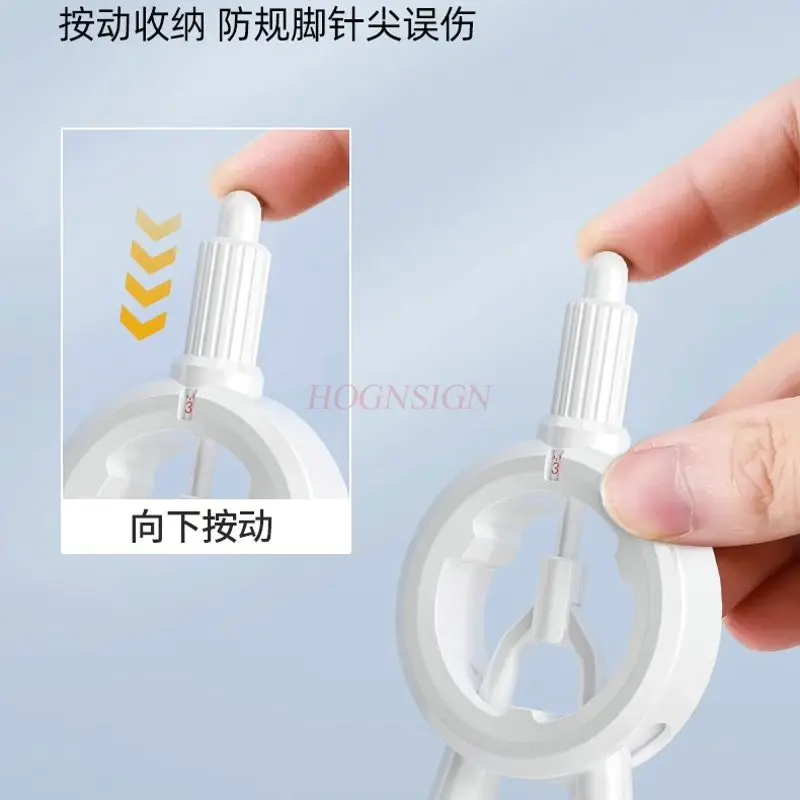 1pcs Digital display press compass set, high-value drawing pen style drawing compass