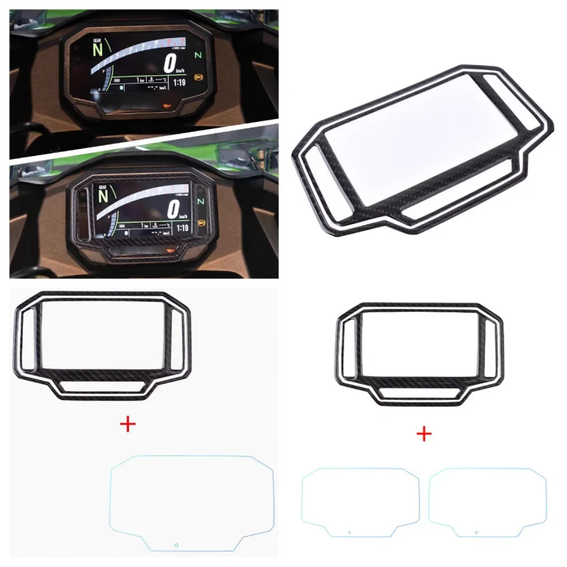 

For Kawasaki Ninja500 Z500 2024 2025 Scratch Protection Film Panel Dashboard Screen Protector for Ninja Z 500 Accessories
