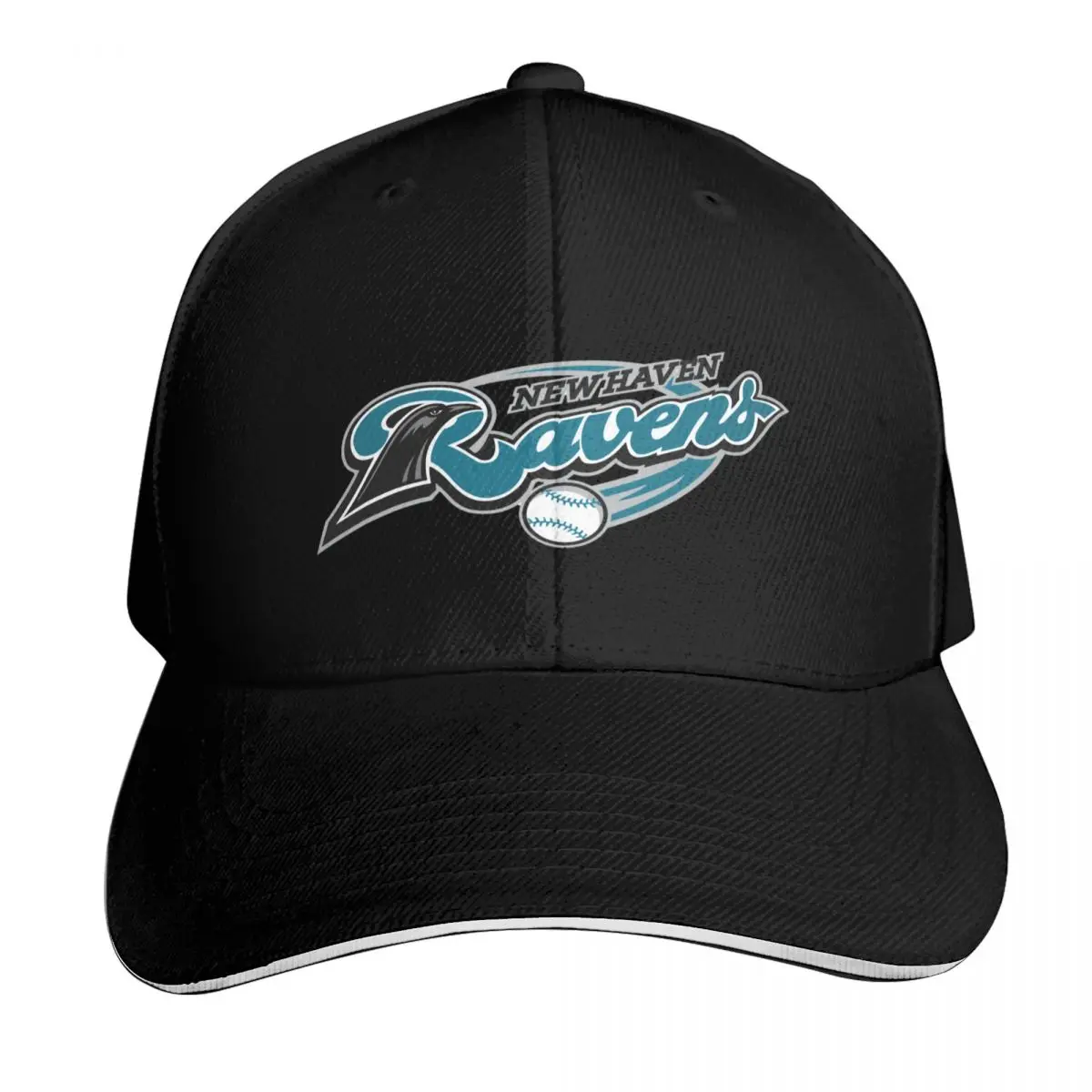 New Haven Ravens Baseball Logo Baseball Cap Golf Streetwear Hat Baseball Cap Brand Man cap Girl'S Hats Men's