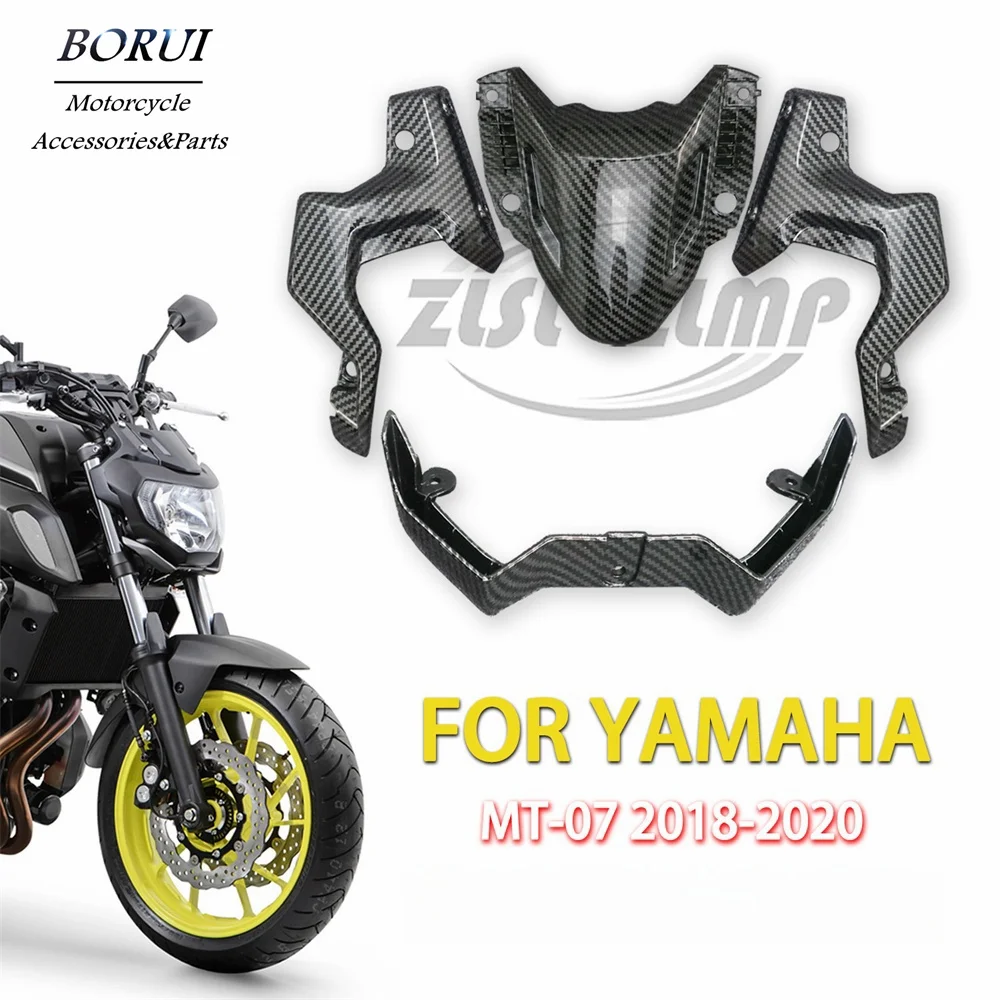 

Suitable for Yamaha MT-07 2018-2020 Front Lighting Headlight Head Cover Guard Motorcycle Fairing