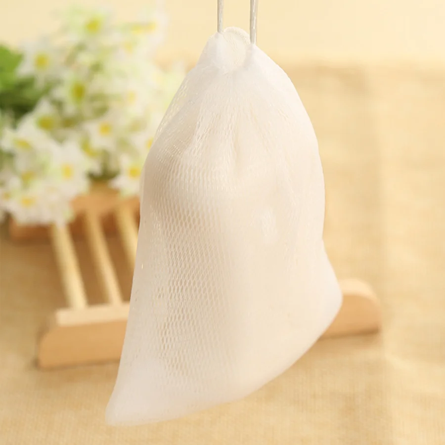 Soap Saver Bag, Foam Face Wash Soap Foaming Net, Soap Pouch For Foaming And Drying The Soap Bars Shower Soap Bag