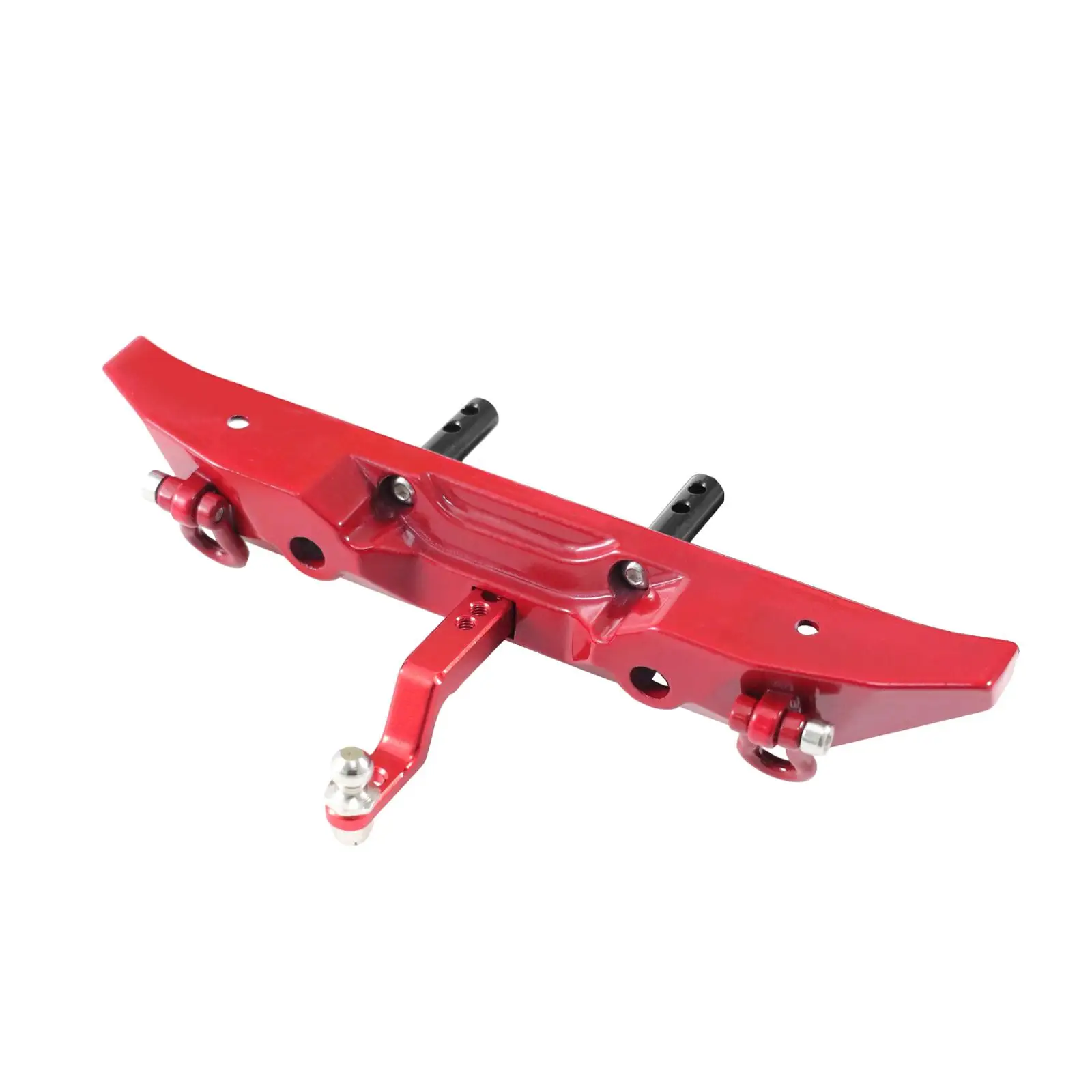 RC Car Rear Bumper Aluminum 1 12 Scale Durable Trunk Climbing Car Upgrade Part for MN