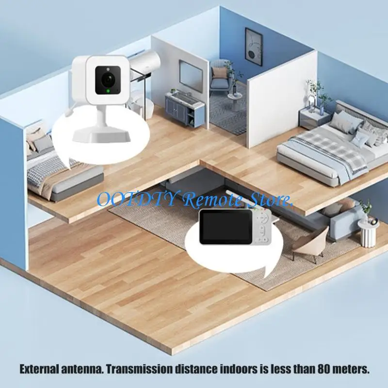 monitor-per-cameretta-da-interni-con-telecamera-per-l'osservazione-in-camera-familiare