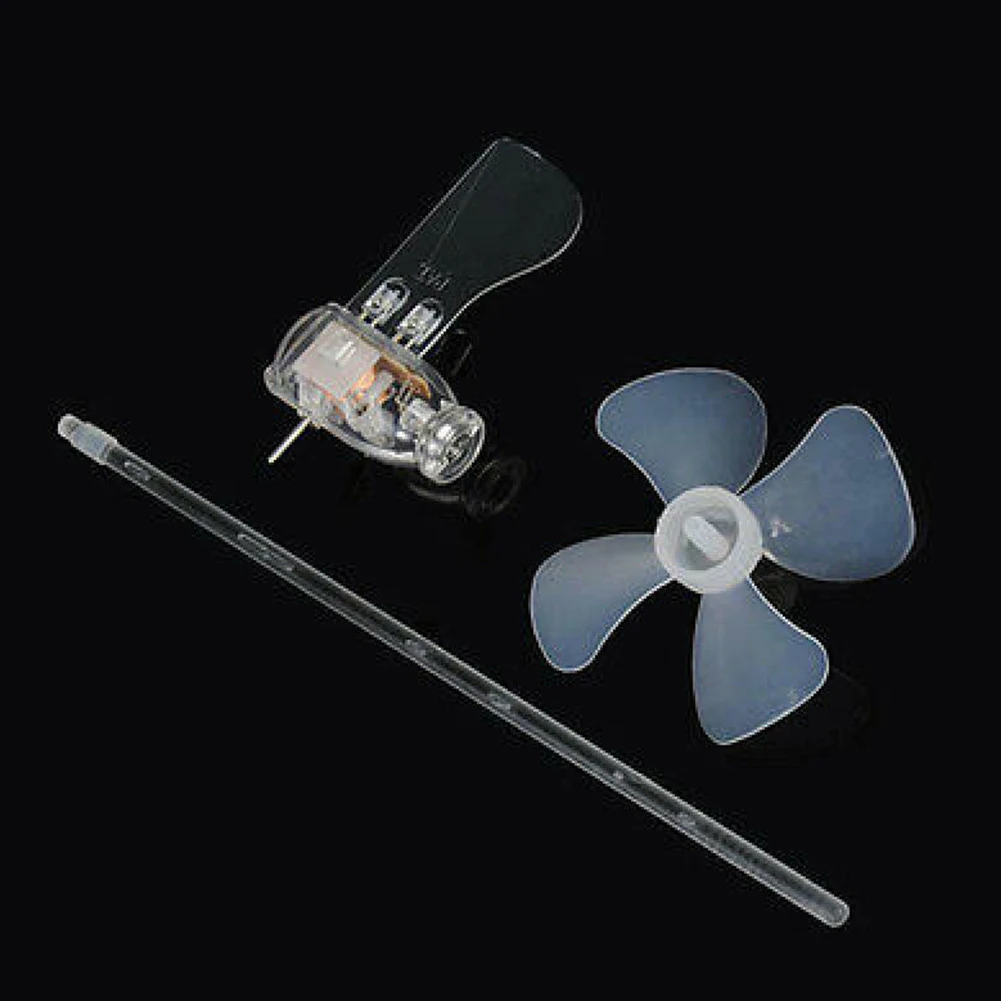 LED-Equipped Wind Turbine Generator for Visualizing to Electrical Energy Conversion in Elementary Science Classes