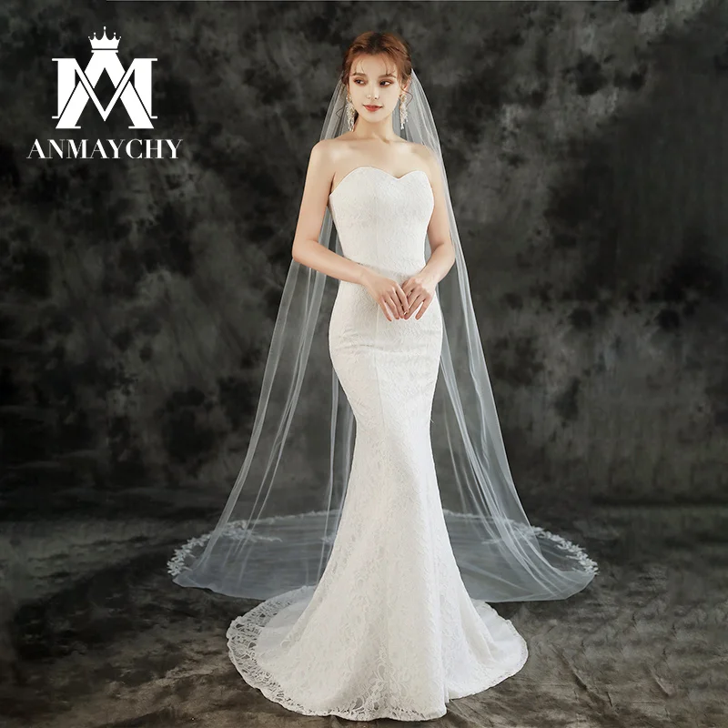 

Long Wedding Bridal Veil 2024 One-Layer Cathedral Wedding Veil Wedding Accessories Bridal Headwear