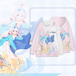 Anime Blue Archive Takanashi Hoshino Sweatshirt 3d Printed Autumn Winter Kids men women Fashion Hoodie Harajuku Unisex Hoodies