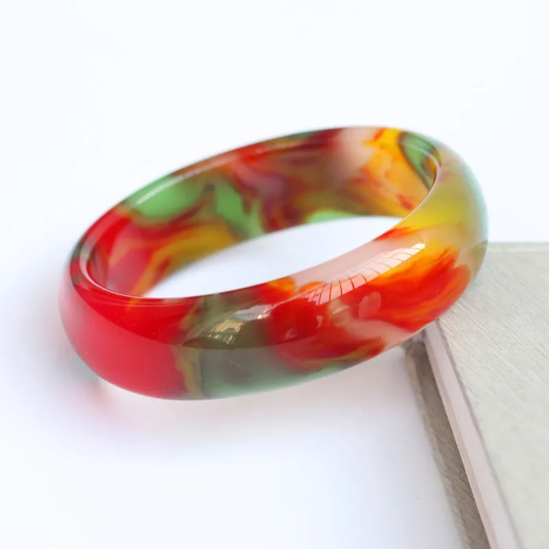 Xinjiang Golden Jade Jade Jade Bracelet Female Fashion Joker Bracelet Jewelry