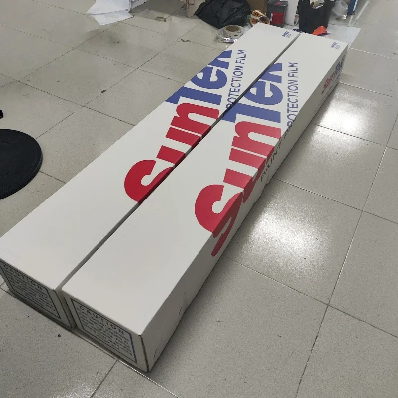 

9,5 мил Защитная пленка для краски Suntek TPU PPF Высокая глянцевая прозрачность Самовосстанавливающаяся устойчивость к царапинам Прочность Гибкость