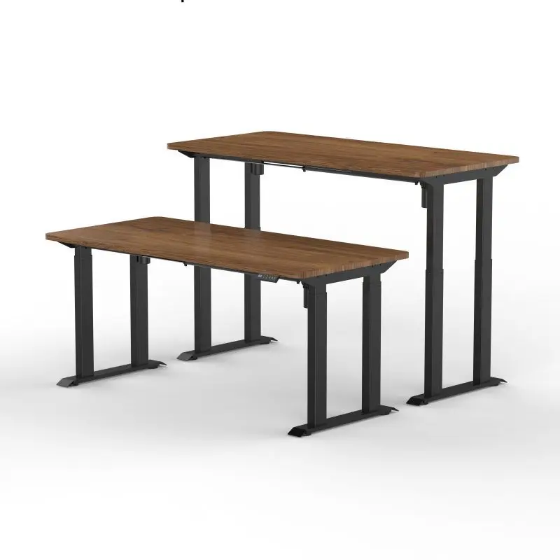 Lifting table frame Intelligent height adjustable office lifting table Electric 4 legs 4 motors Standing desk Computer desk