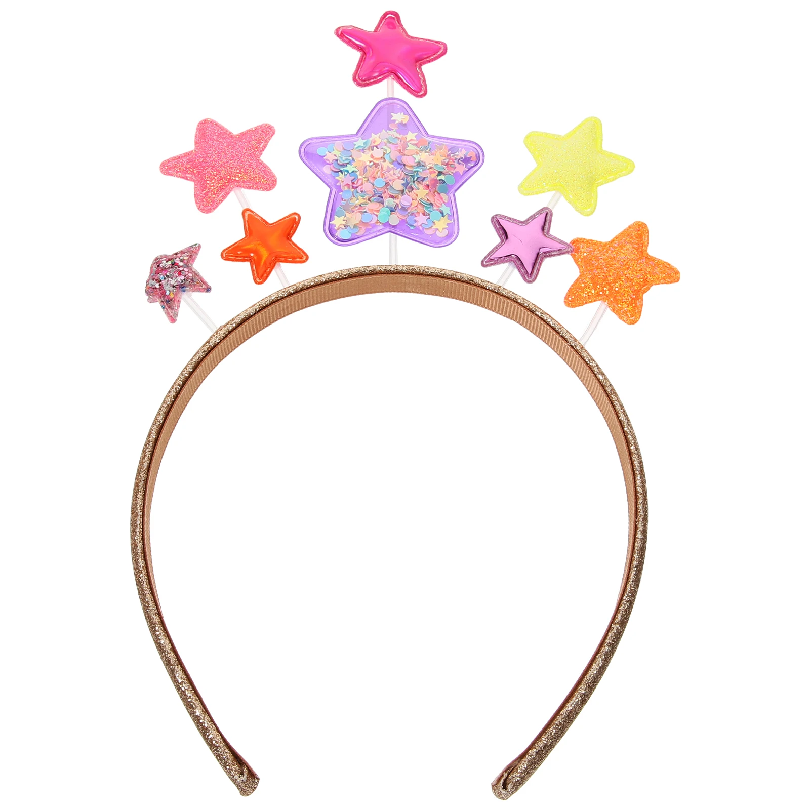

Star Headb for Girls Kids Birthday Cartoon Headb Party Carnivals Costume Plastic Star Hair Design