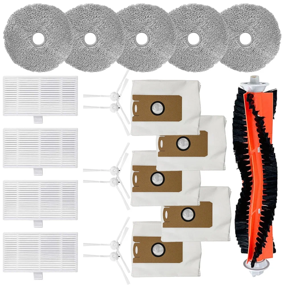 

For Ultenic MC1 Robot Vacuum Cleaner Spare Main Side Brush Filter Mop Pad Improved Durability and Cleaning Efficiency