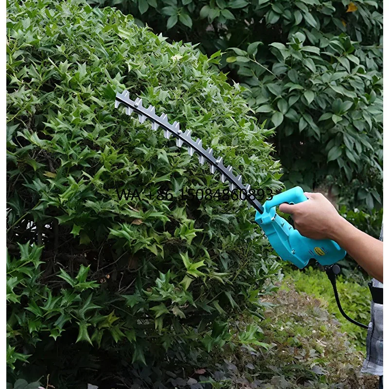

2-in-1 cordless Hedge Trimmer and grass shear, 21V lithium battery with tool free blade replacement for garden