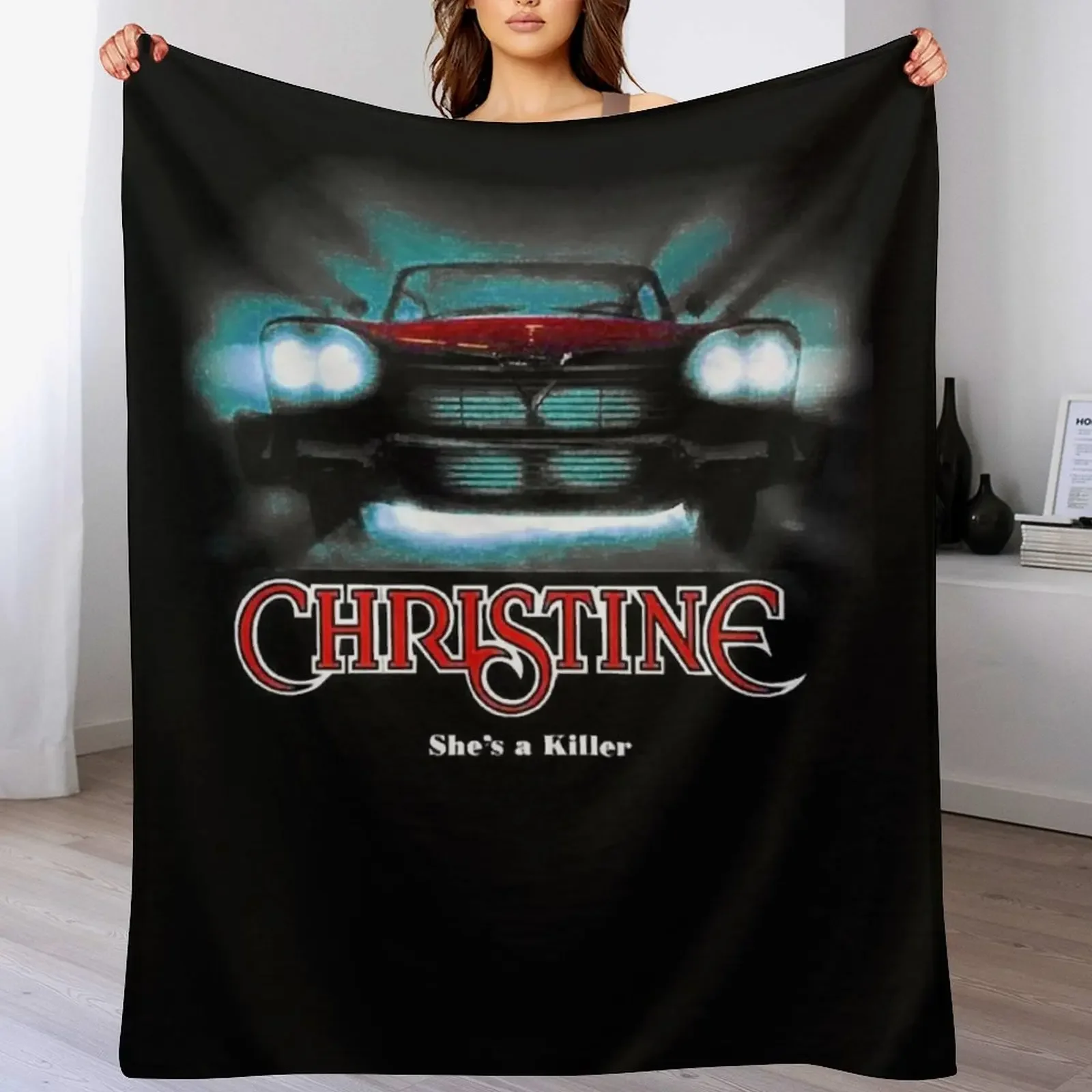 

Awesome Movie Car Christine Essential Throw Blanket Extra Large Throw Luxury St Travel Decorative Beds Blankets