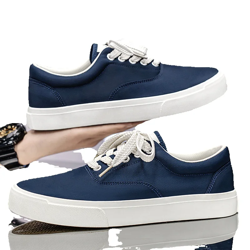 Casual Sneakers For Men Lightweight Soft Soled Canvas Shoes_voghion.com
