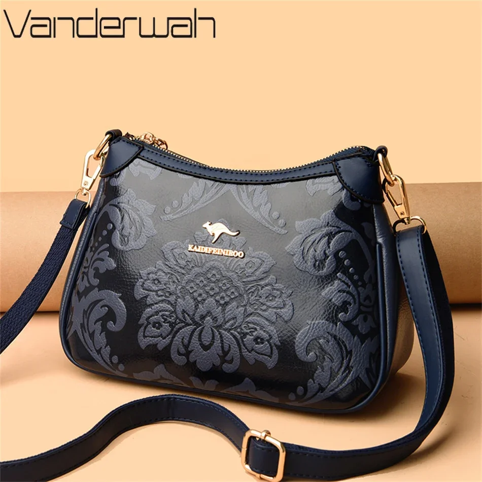 Fashion Trendy Printed Shoulder Bag 2024 High Quality Female Crossbody Messenger Sac Luxury Brand Design Lady Handbags and Purse