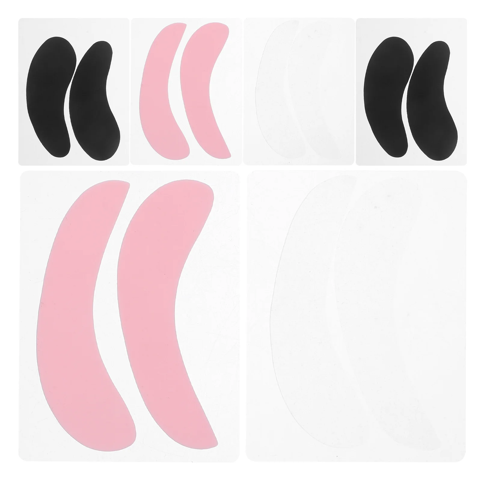 

6Pairs Silicone Eyelash Lifting Pads Stylish Design Secure Hold during Lash Lift Process Ideal for All Eye Types