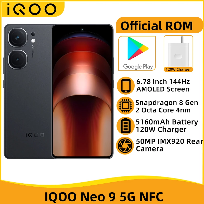 IQOO Neo 9 5G Smartphone
