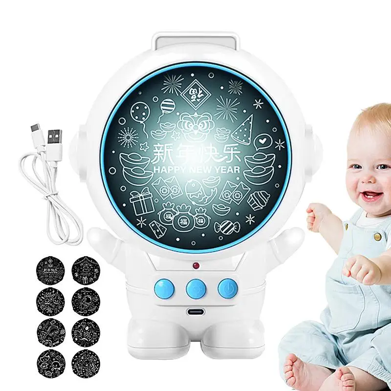 Astronaut Light Projector Astronaut Star Space Projector Light Portable Astronaut Galaxy Star Projector Light For Boys Kids