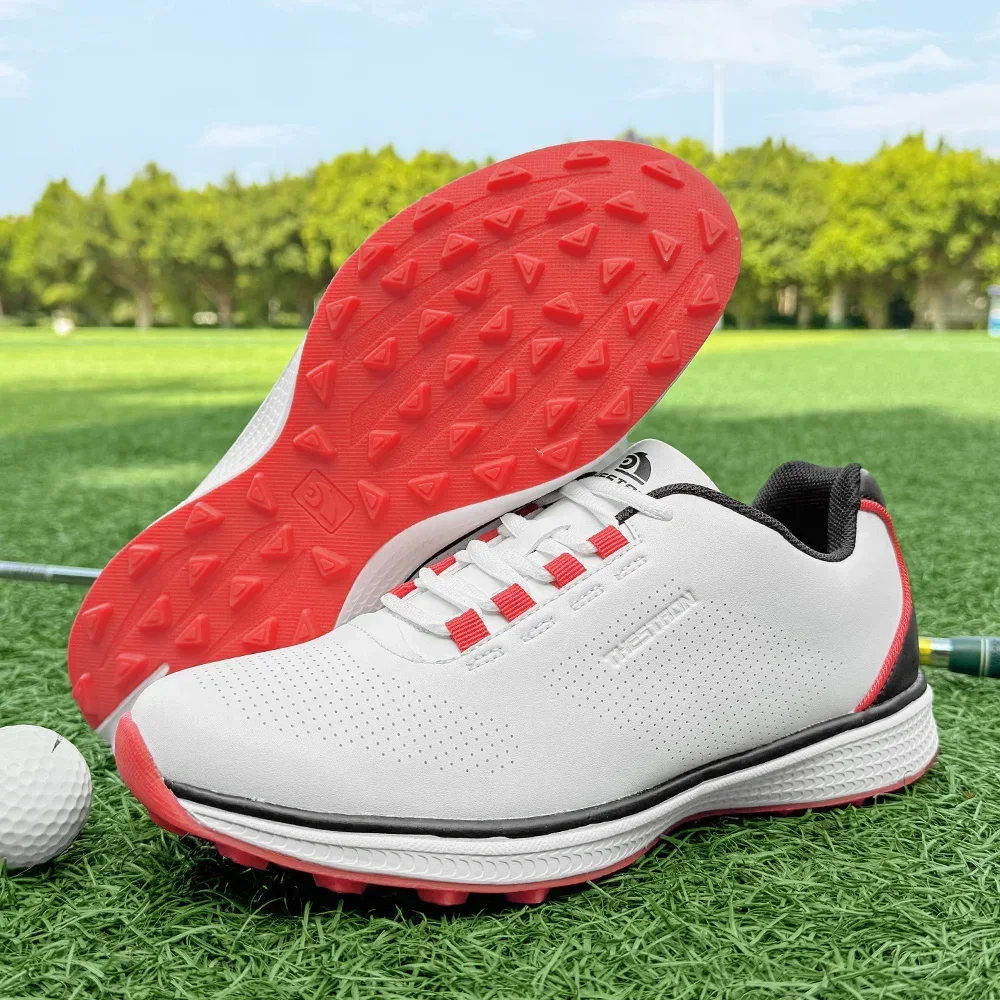 

Golf Shoes Men Spikeless Professional Non-Slip Golfer Footwear Trainers Luxury Sports Sneakers