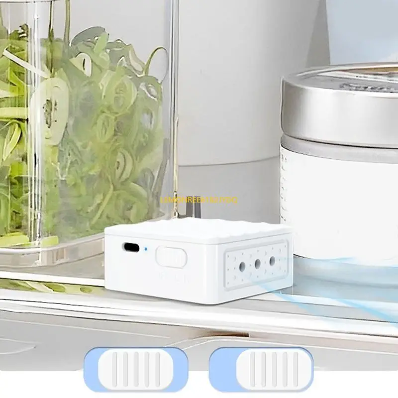 M7DF ثلاجة الرائحة المحايدة آمنة الهواء أجهزة الثلاجة الرائحة الإزالة الثلاجة معطر مثالي للحفاظ على الطعام