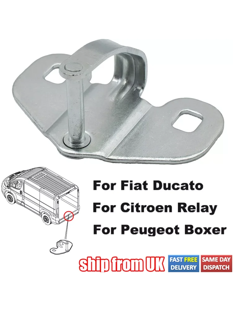Verrou de gâche de porte inférieure arrière, 1 pièce, pour Fiat Ducato citroën relais Peugeot Boxer, accessoires de voiture