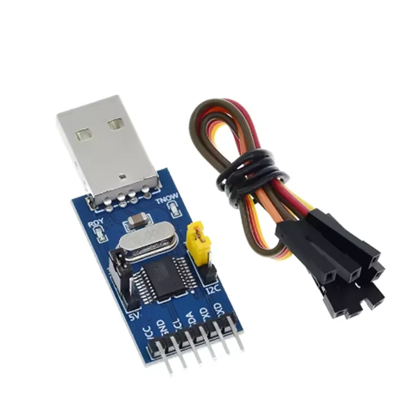 CH341T 2-in-1 module USB to I2C IIC UART USB to TTL MCU serial port downloader