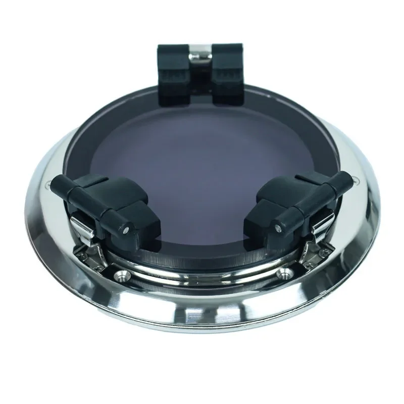 316 Stainless Steel Round Porthole Acrylic Glass Marine Yacht RV Window Sunroof Hatch Boat Ship Deck Accessory Hardware