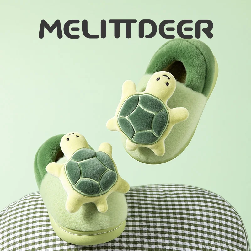 MELITTDEER Kids Slippers - Cozy Indoor Slippers for Boys and Girls, Perfect for Fall & Winter 2025, Comfortable Home Footwear