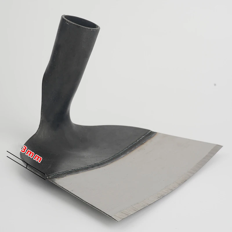 18/21/23/26/28CM Garden Hoe Manganese Steel Farm Weeding Hoe Planting Vegetable Agricultural Garden Loosening Soil Weeding Tools