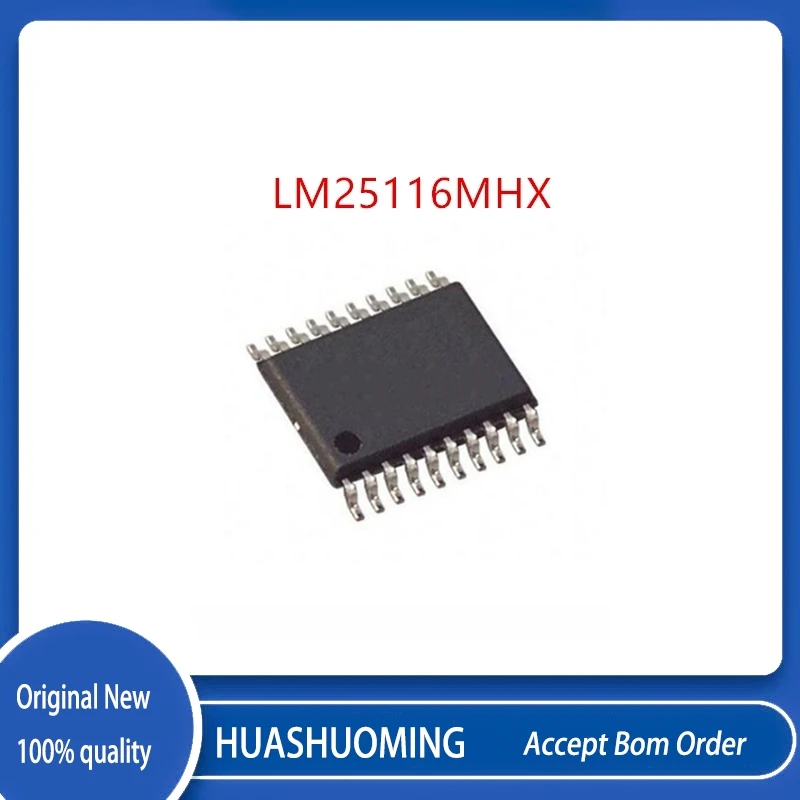 5Pcs/Lot  LM25116MHX  LM25116MH LM25116    TSSOP-20