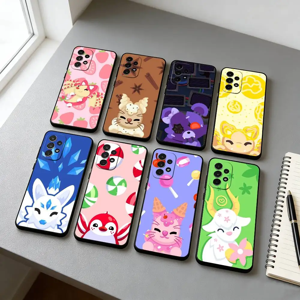 Game A-Adopt M-Me Phone Case For Samsung S25,S24,S21,S22,S23,S30,Ultra,S20,Plus,Fe,Soft Silicone Black Cover