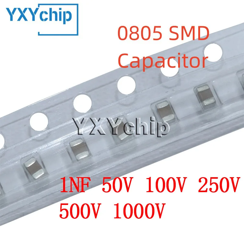 50PCS 0805 1NF 50V …