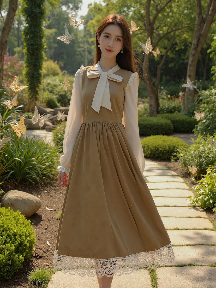 Women'S Dresses Black A-Line Patchwork Autumn Spring Sparkly Mesh Empire Waist Vintage Form-Fitting Tie-Dye Floral Satin Tunic