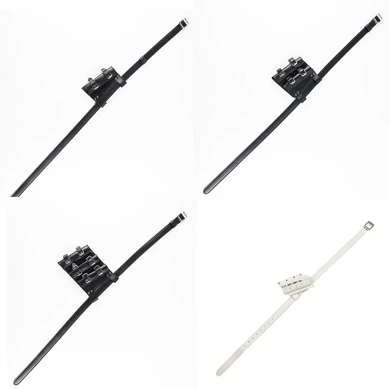 Porte-épée médiéval en cuir PU, ceinture d'épée, gaine de taille pour hommes adultes, arme de combat de chevalier, rapière, anneau, étui de sangle