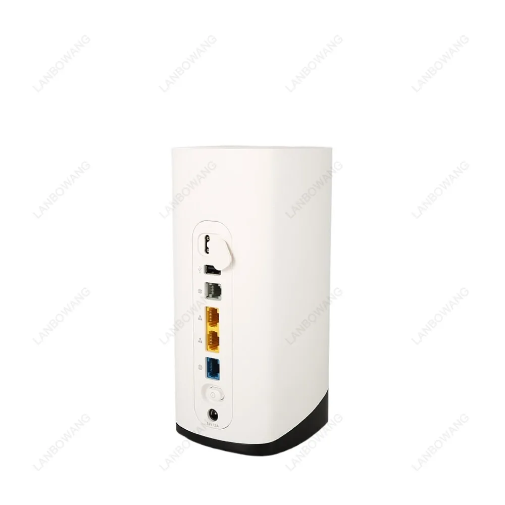 5G Global CPE Wireless Router, SIM Card Slot, Dual Band WiFi6, Gigabit Broadband, RJ11 & TS9 Antenna Interface