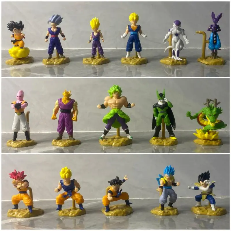 

Bandai Dragon Ball Son Goku Majin Buu Piccolo Trunks, оригинальные оптовые товары, модель куклы, экшн-фигурка, подарок на день рождения