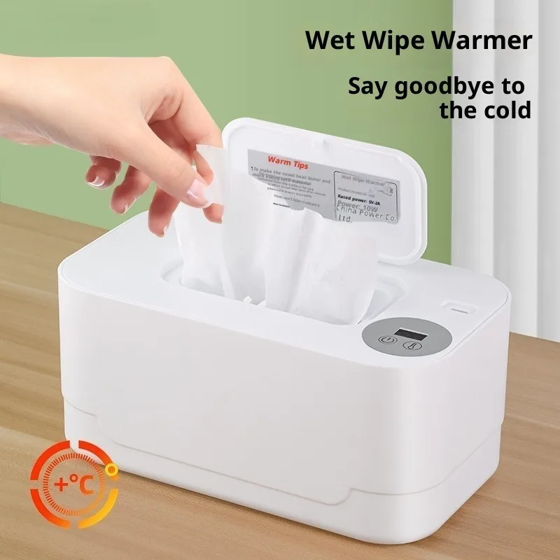 سخان مسح الطفل مع شاشة LED مسح سخان المحمولة الطفل الرطب مسح سخان مسح صندوق التدفئة USB شحن تنظيم درجة الحرارة