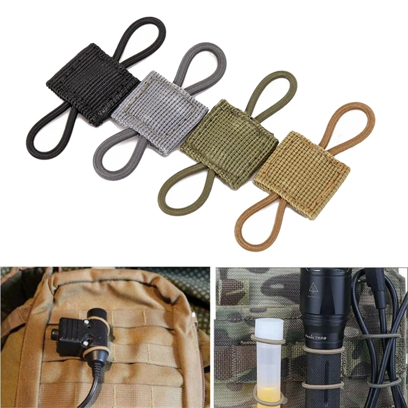 Accesorios Molle para Mochilas Tácticas: Clip, Cinta y Bolsa - imagen 2