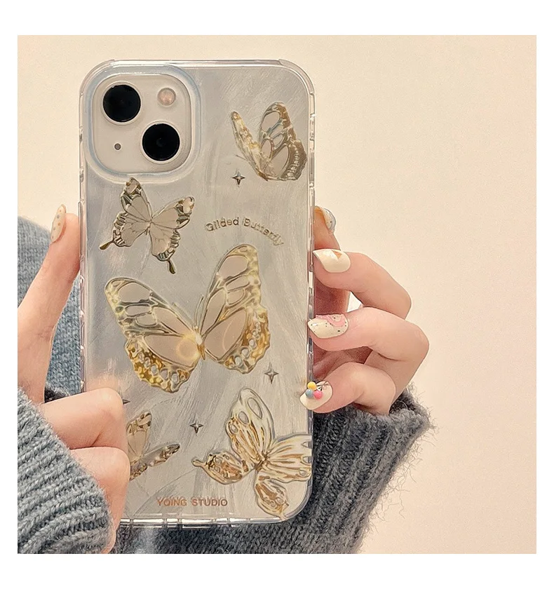 Butterfly Case  For OPPO Realme 11 12 Pro Plus Note 50 C21Y C30S C33 C35 C53 C55 C31 C25Y C51 C30 C20 C67 TPU Case Cover