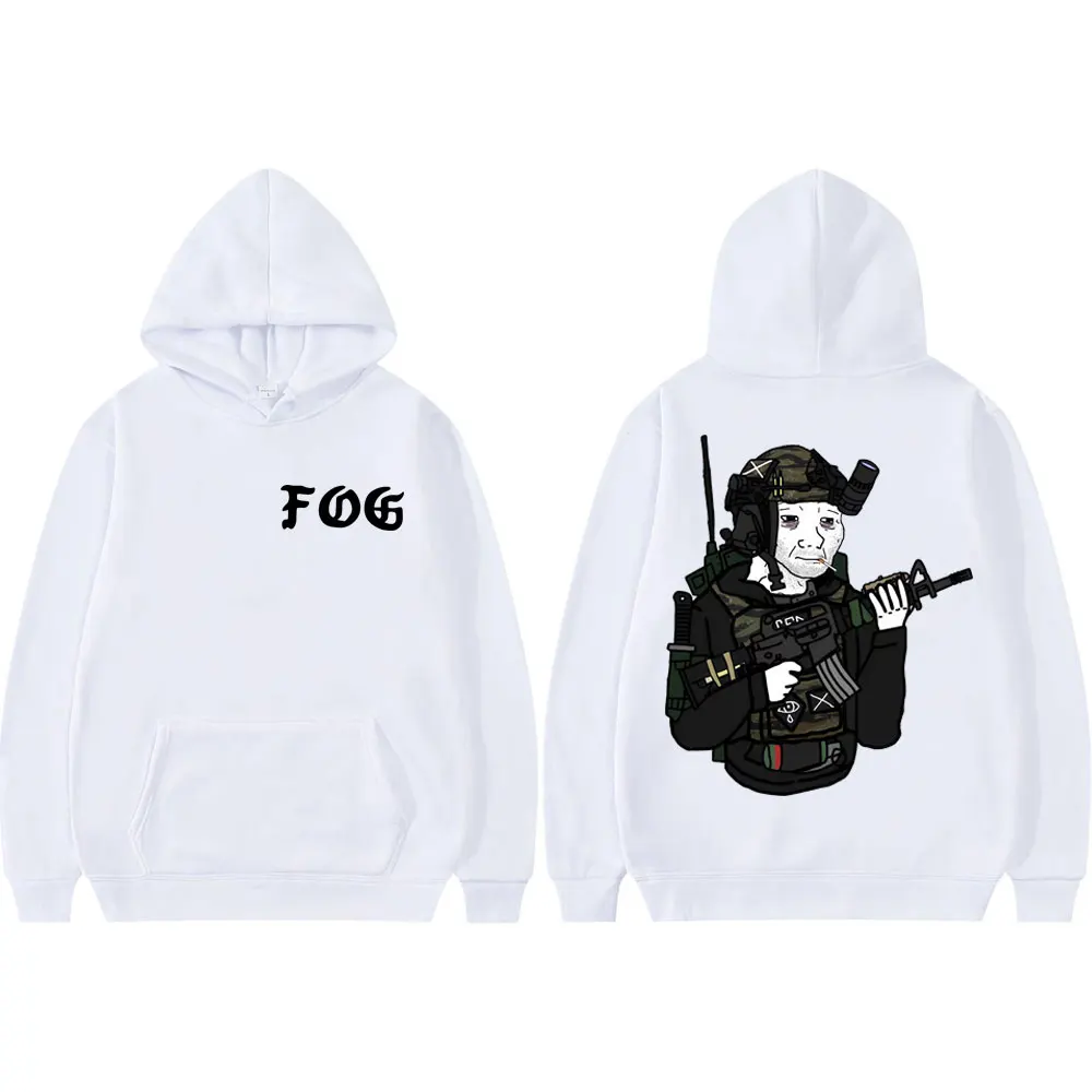 

Forward Observations Group Double Sided Print Hoodie High Street Fashion Trend Pullovers Men Women Casual Oversized Sweatshirts